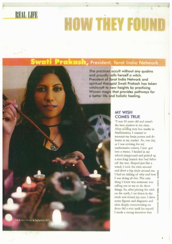 Swati Prakash Magazine Interview New Woman