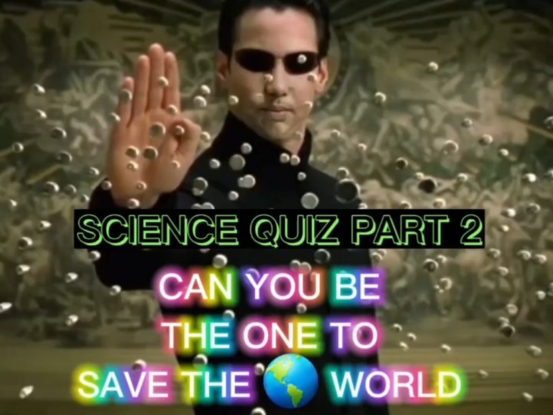 SCIENCE QUIZ PART 2: Neo Exposing Animal&nbsp;Agriculture
